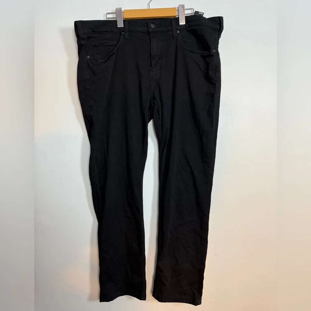 Paige Lennox Men’s Slim Fit Jeans Black Shadow Size 38 - Picture 2 of 11
